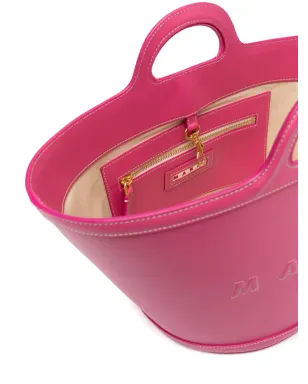 Marni トロピカリア レザー トートバッグ - サムネイル5