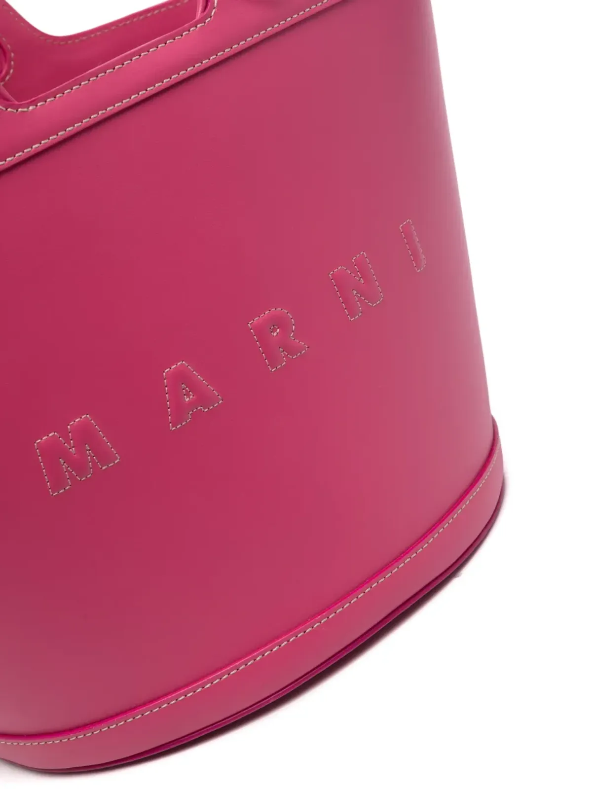 Marni トロピカリア レザー トートバッグ - 画像4