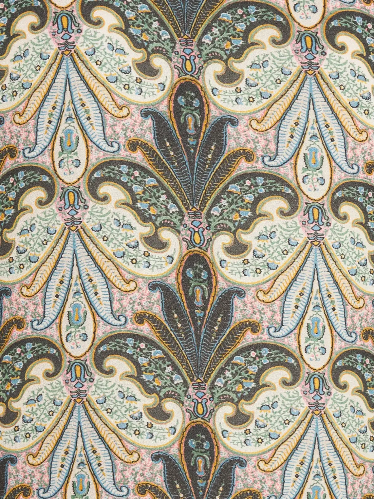 ETRO ペイズリープリント前結びブラウス - Neutrals - 画像5