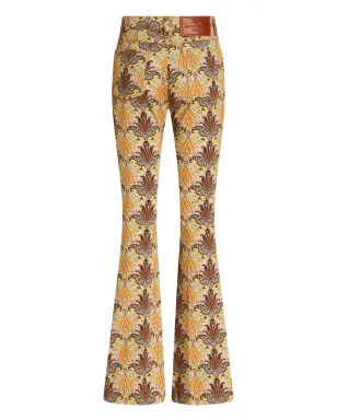ETRO グラフィックプリント・フレアジーンズ - マルチカラー - サムネイル2