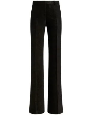 ETRO グリッター入り テーラードパンツ ブラック - サムネイル1