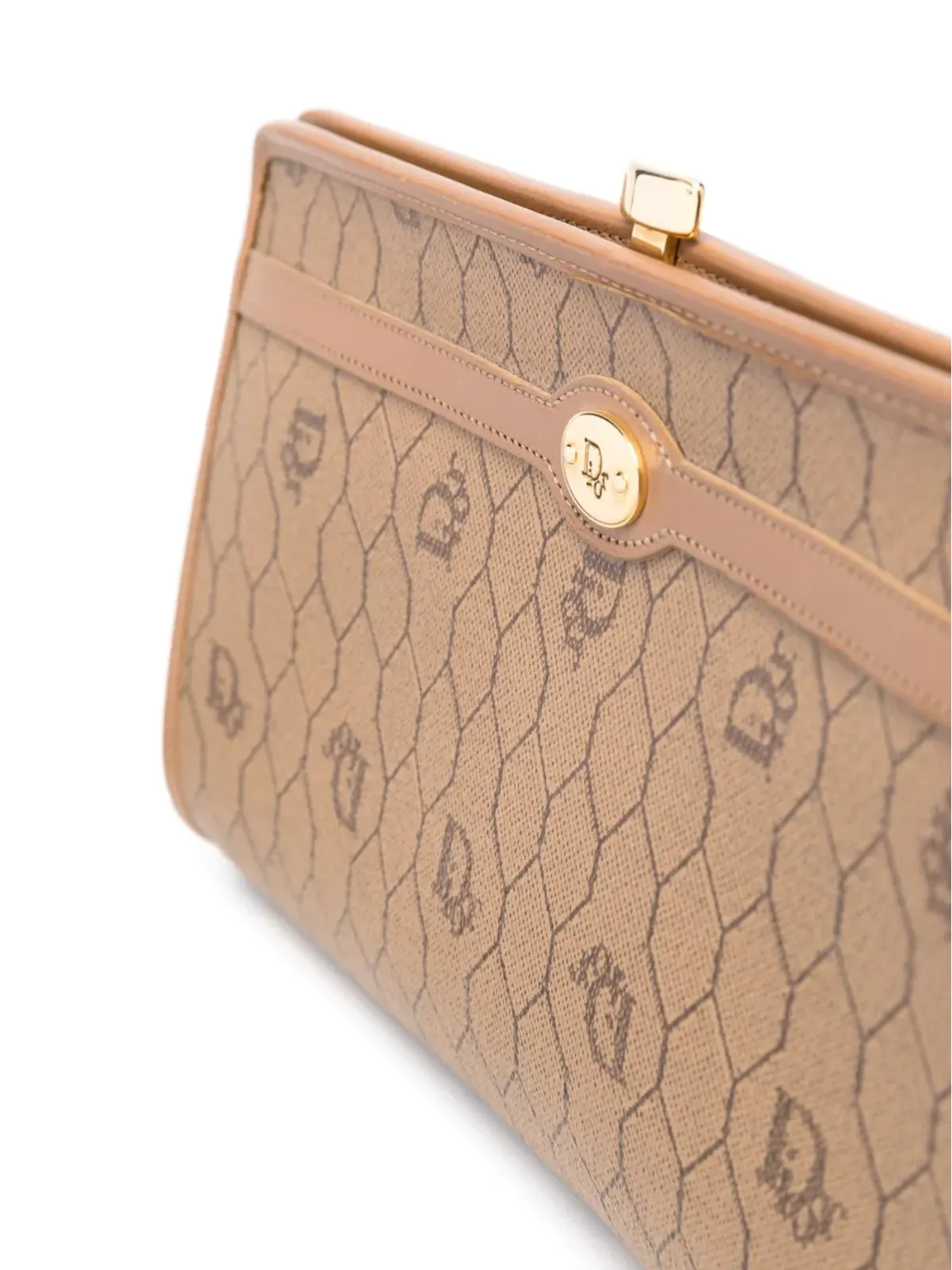 Christian Dior - ビンテージ ハニカムクラッチバッグ - 画像4