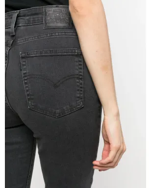 Levi's 720 ハイライズ・スーパースキニー ジーンズ - ブラック - サムネイル5