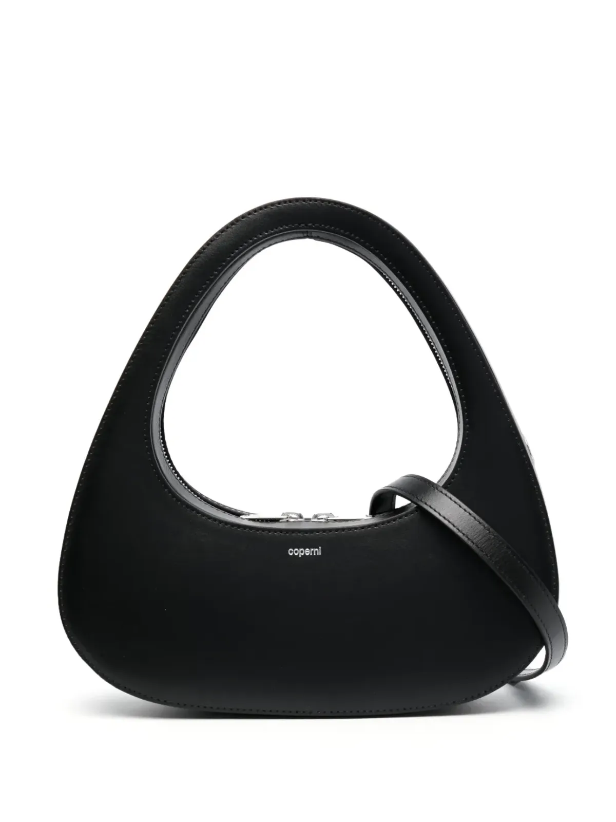 Coperni Swipe 三角形のレザートートバッグ - 画像1