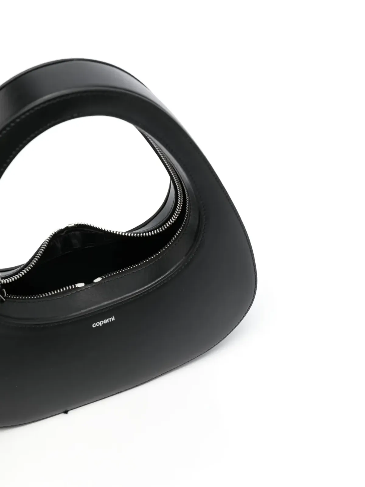 Coperni Swipe 三角形のレザートートバッグ - 画像5