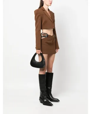 Coperni Swipe 三角形のレザートートバッグ - サムネイル2