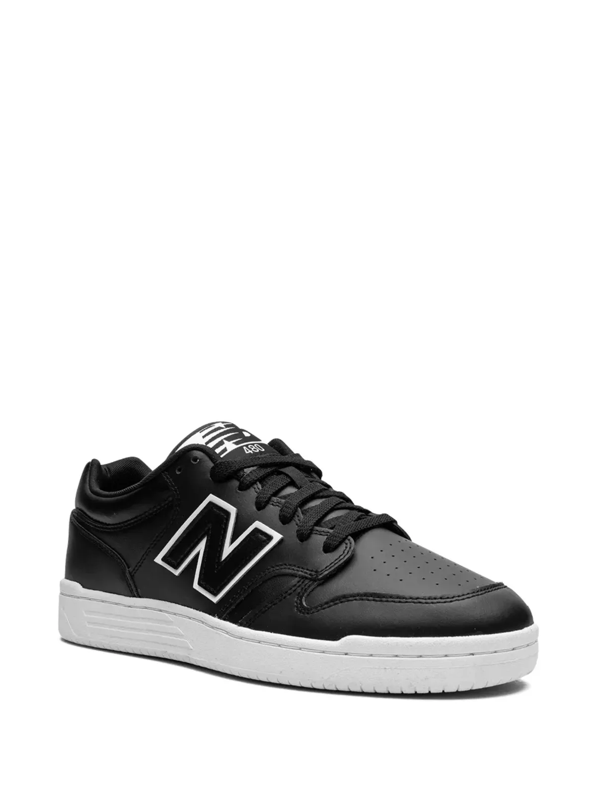 New Balance 480 ブラック/ホワイト スニーカー - 画像2