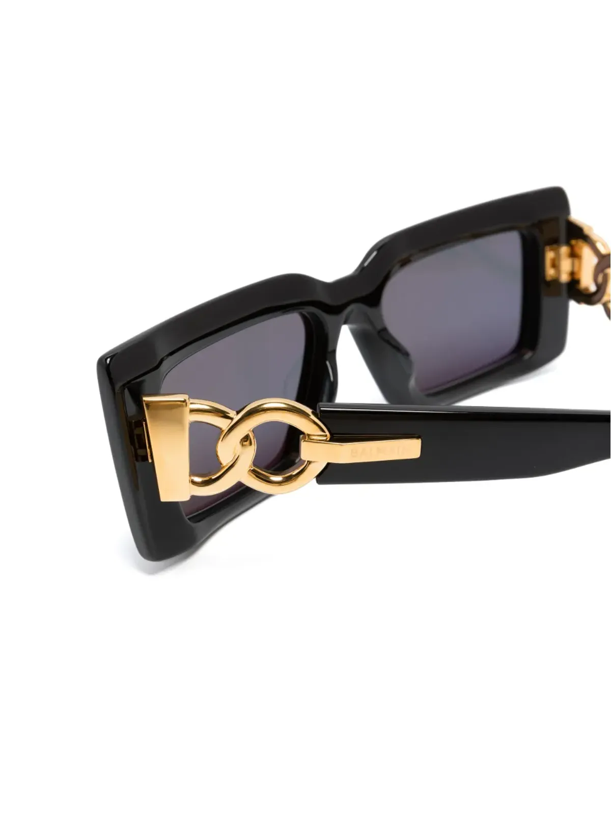 Balmain Eyewear Imperial square-frame sunglasses - Black - 画像3