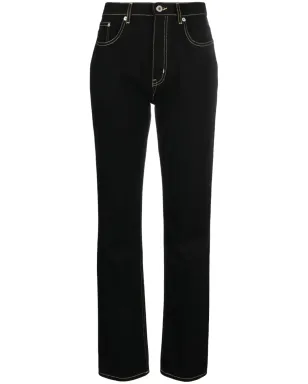 Kenzo ロゴパッチ・ストレートジーンズ - サムネイル1