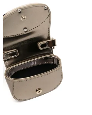 Diesel 1DR レザー バッグチャーム - Brown - サムネイル3