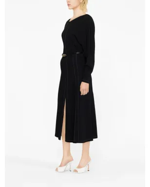 Stella McCartney ステッチVネック長袖ブラウス - サムネイル3