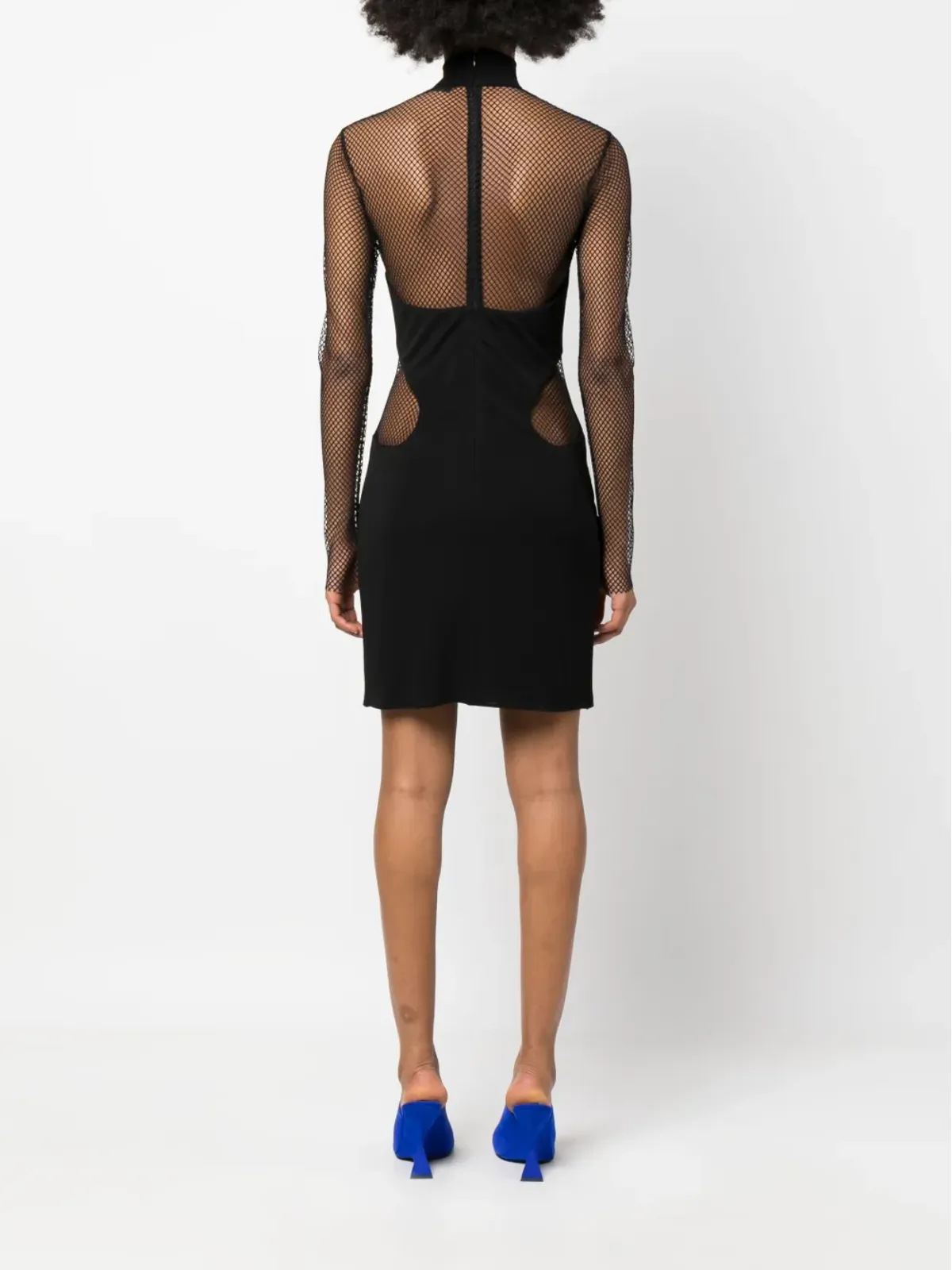TOM FORD イリュージョン メッシュパネル ミニドレス - 画像4