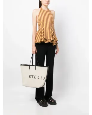 Stella McCartney ロゴプリント コットン トートバッグ - サムネイル2
