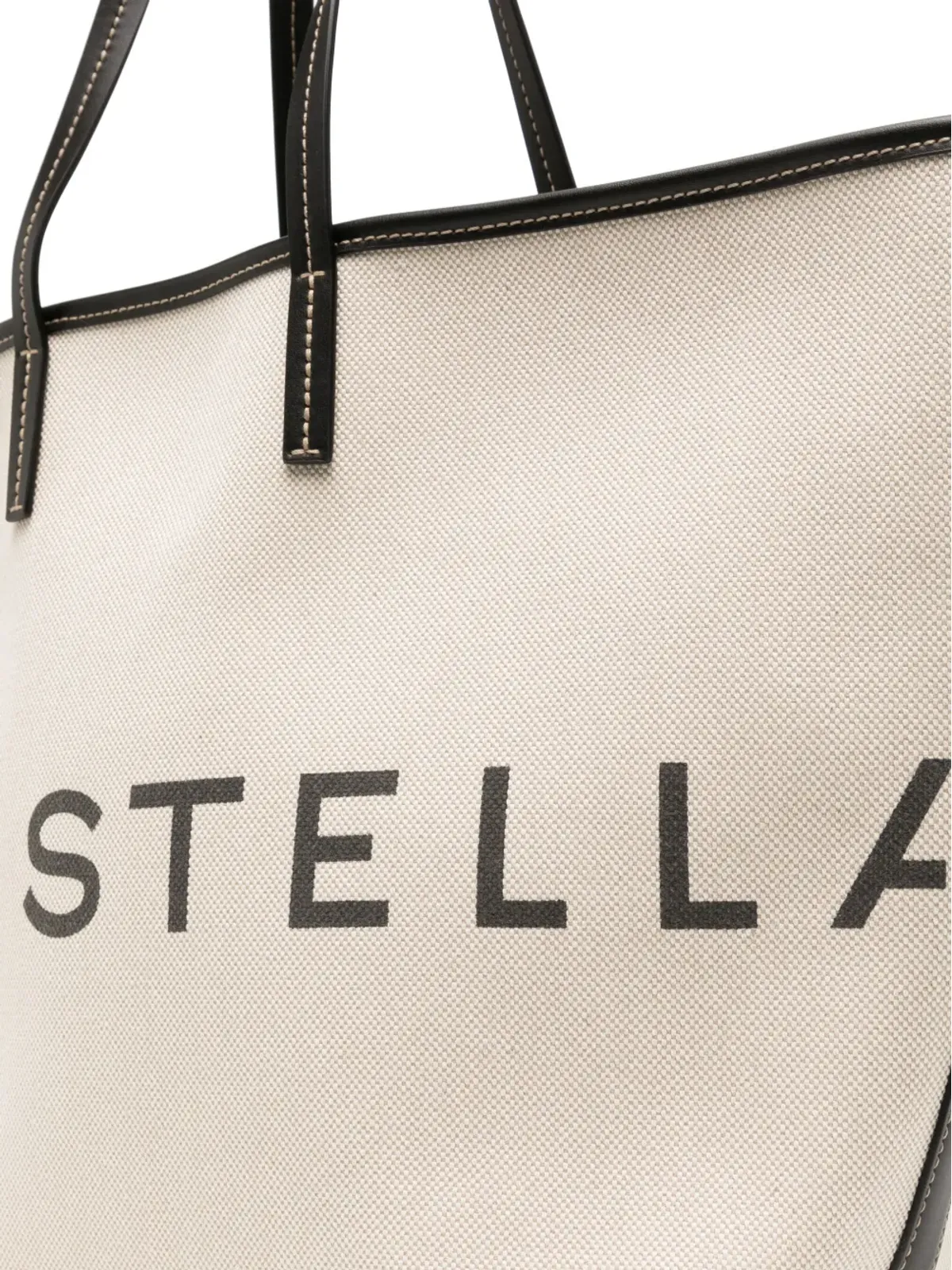 Stella McCartney ロゴプリント コットン トートバッグ - 画像4