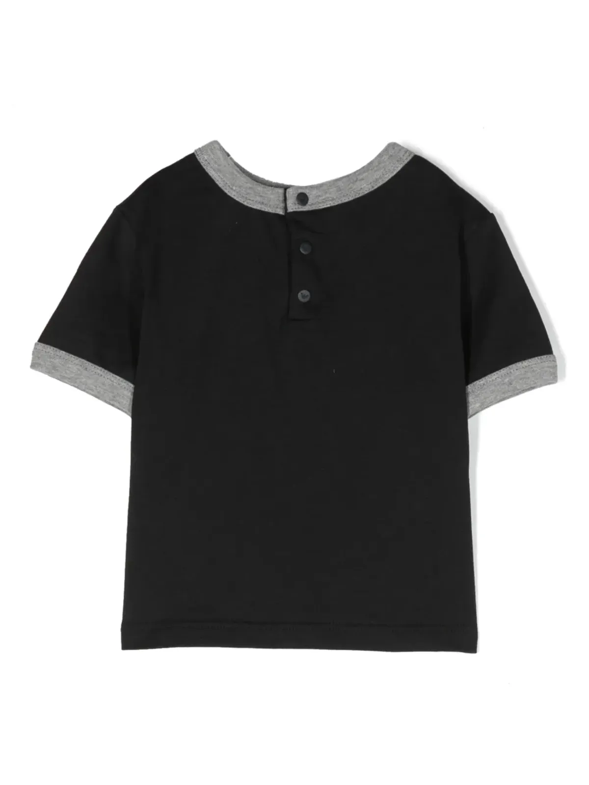 Emporio Armani Kids スマーフ柄 オーガニックコットンTシャツ ブルー - 画像2