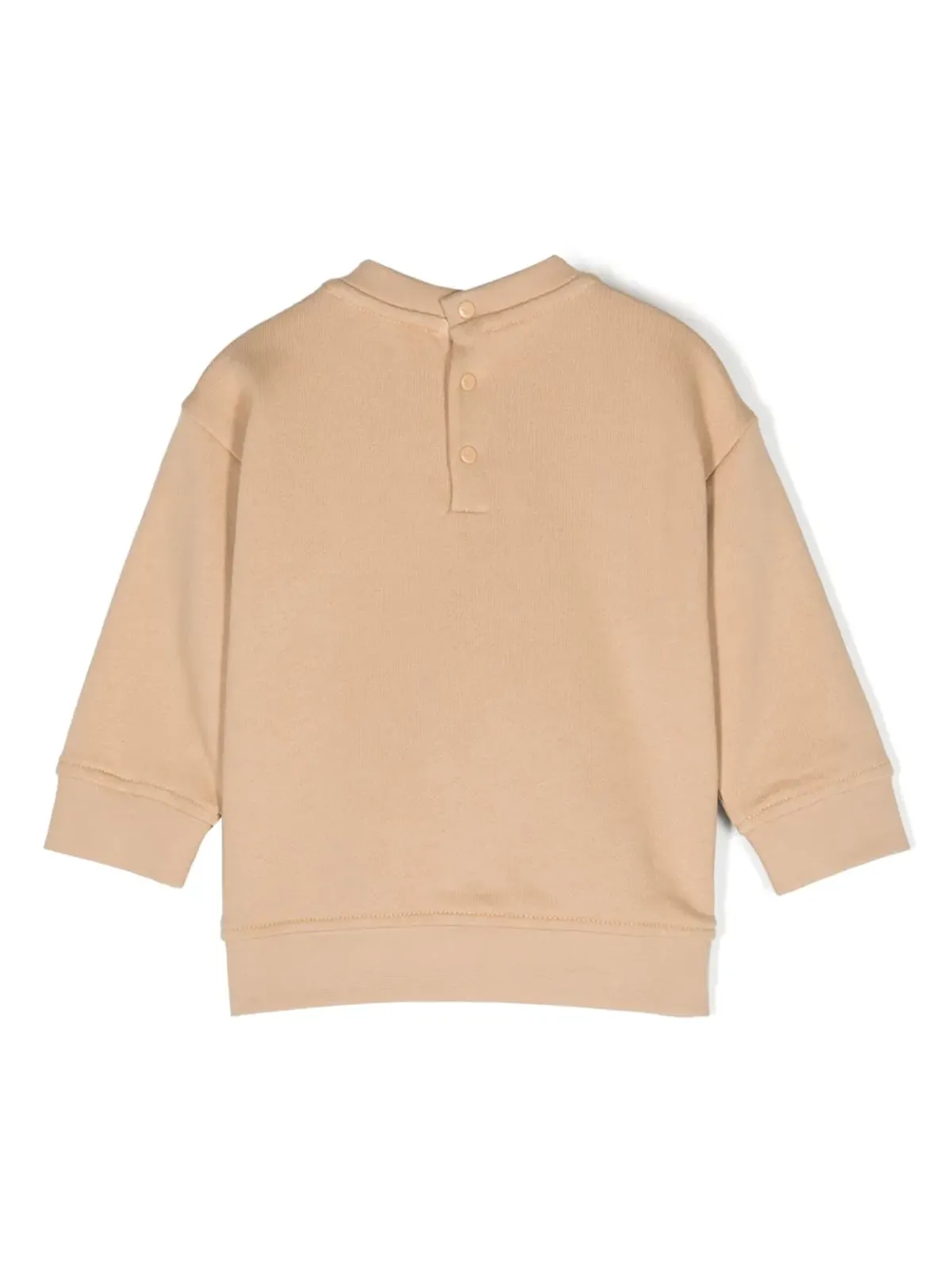 Emporio Armani Kids ロゴパッチ コットン スウェット - Brown - 画像2