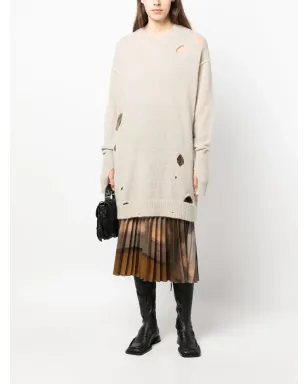 MM6 Maison Margiela ディストレストエフェクト ニットジャンパー - サムネイル2