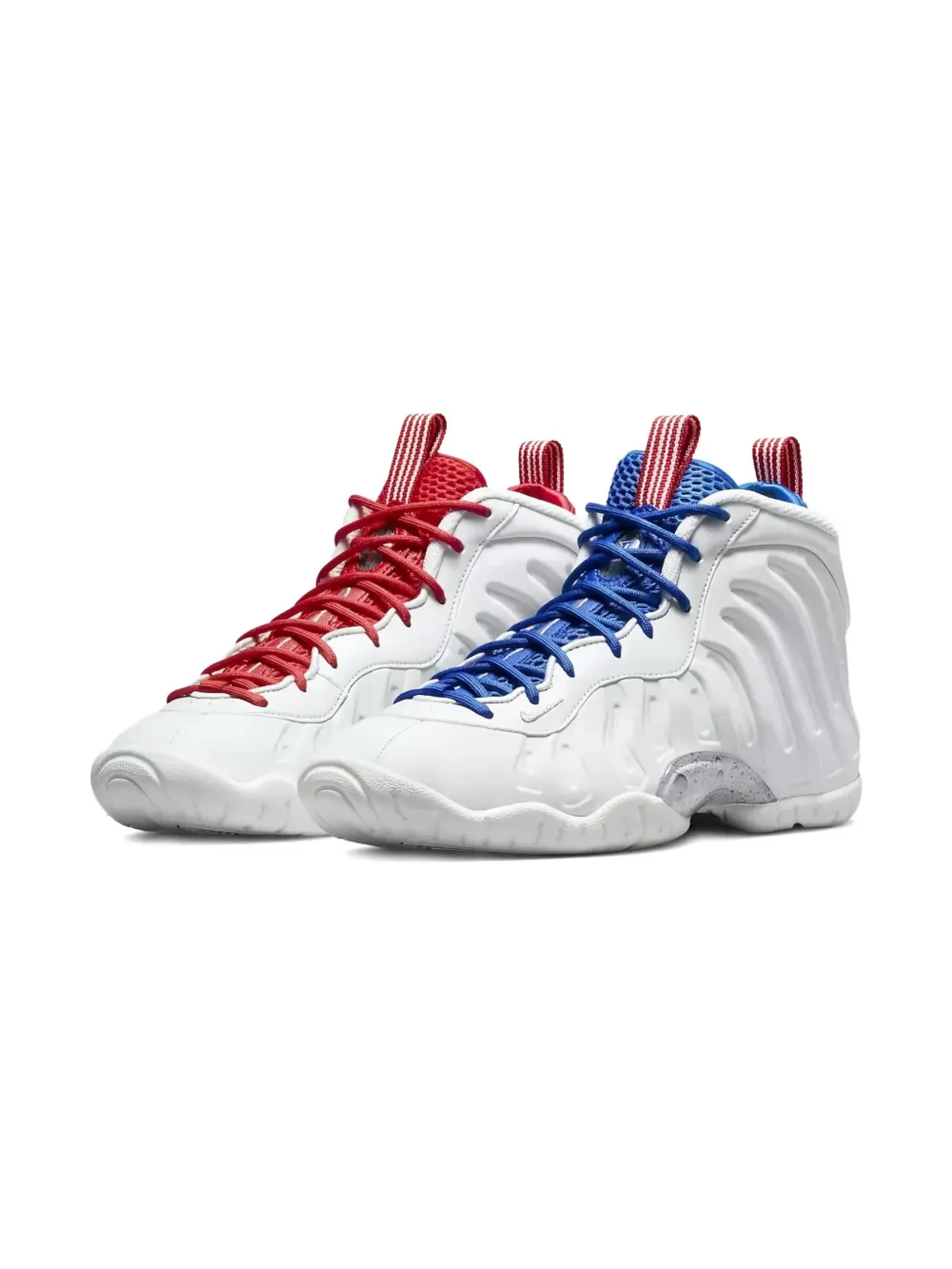 Nike Kids Little Posite One USA Moon スニーカー - 画像2
