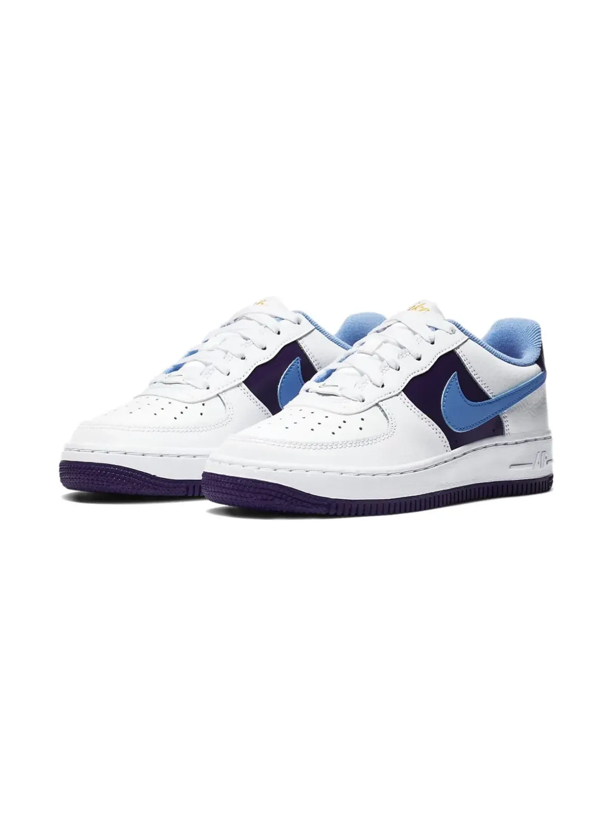 Nike Kids Nike Air Force 1 LV8 HO20 "White Eggplant" スニーカー - 画像1