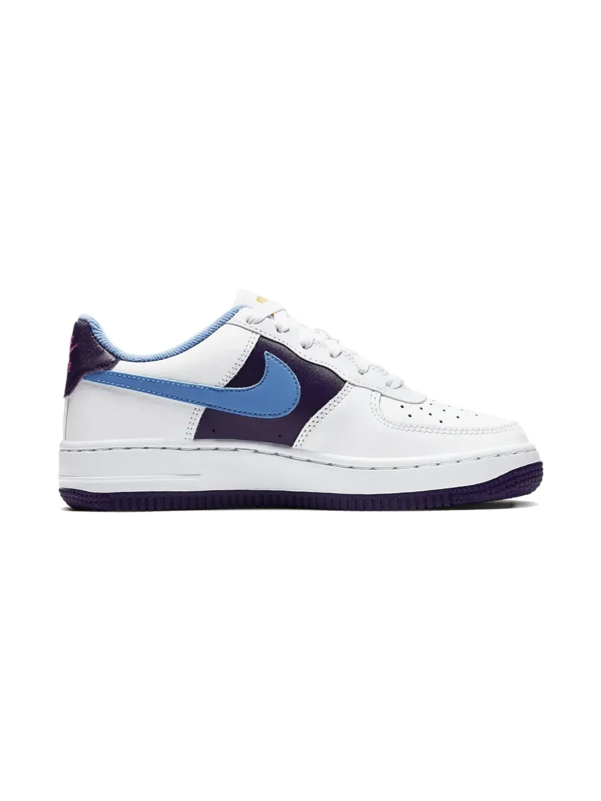 Nike Kids Nike Air Force 1 LV8 HO20 "White Eggplant" スニーカー - 画像2