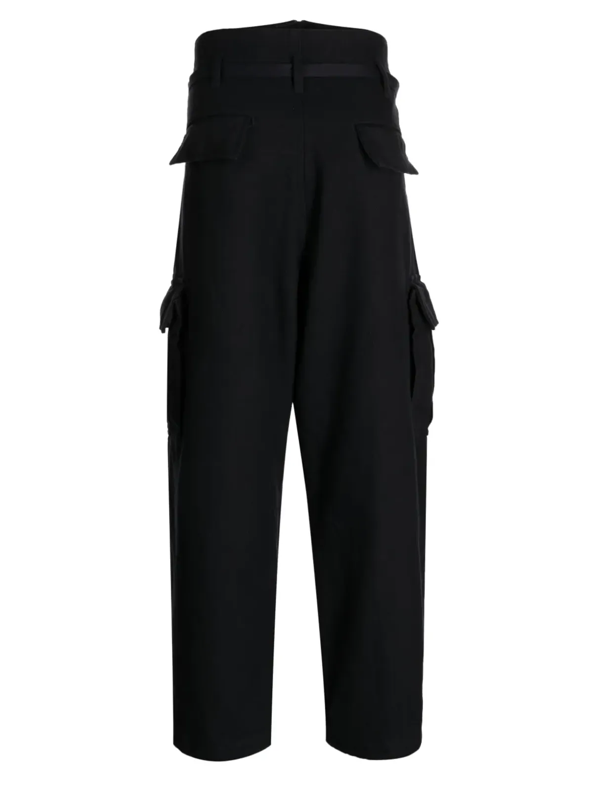 Comme des Garçons Homme カーゴポケット付き コットンブレンド ワイドレッグパンツ - Blue - 画像2