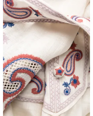 ZIMMERMANN Devi 花柄刺繍ミディドレス - サムネイル5