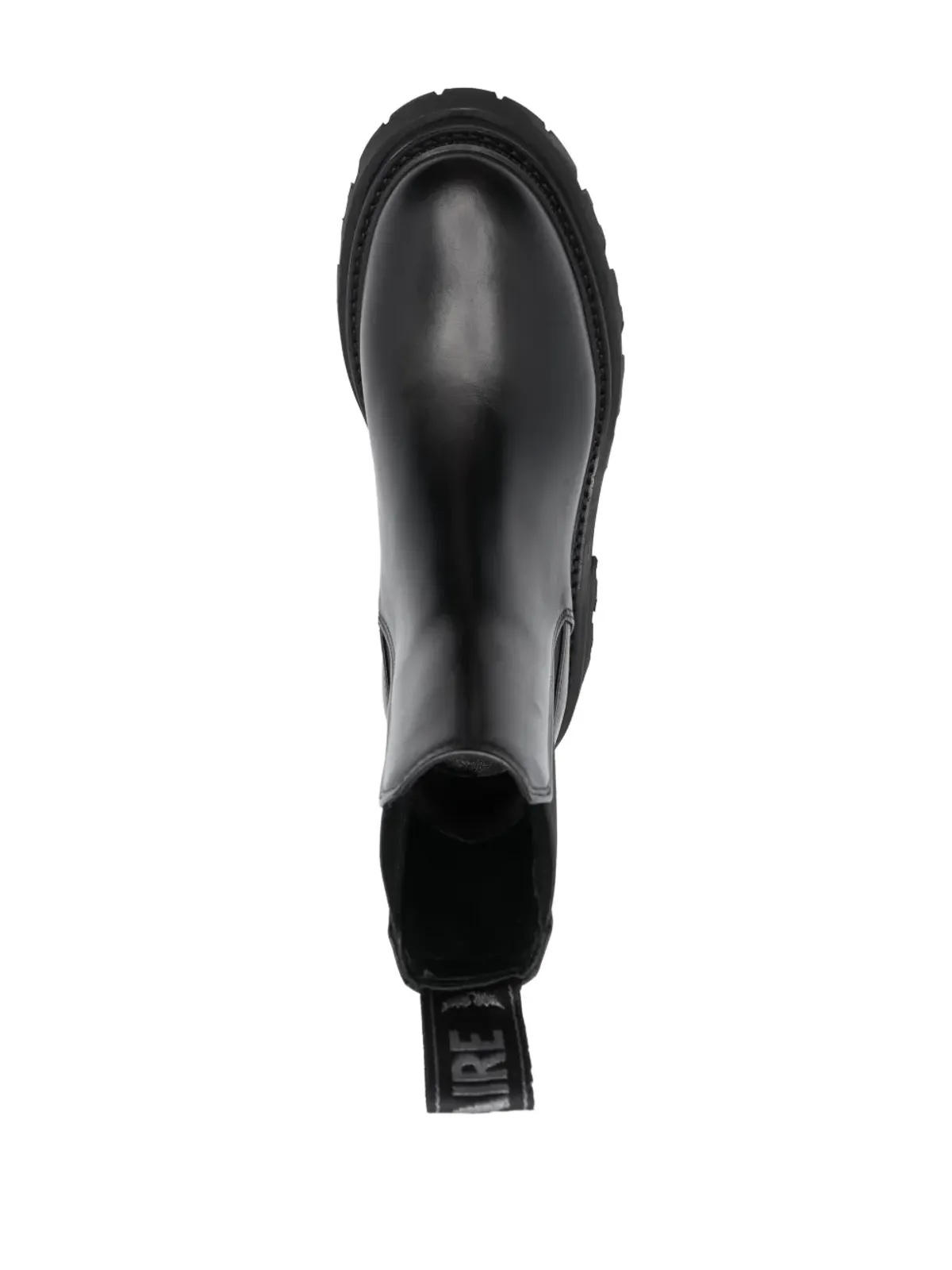 Zadig&Voltaire ラウンドトゥ レザー チェルシーブーツ - 画像4