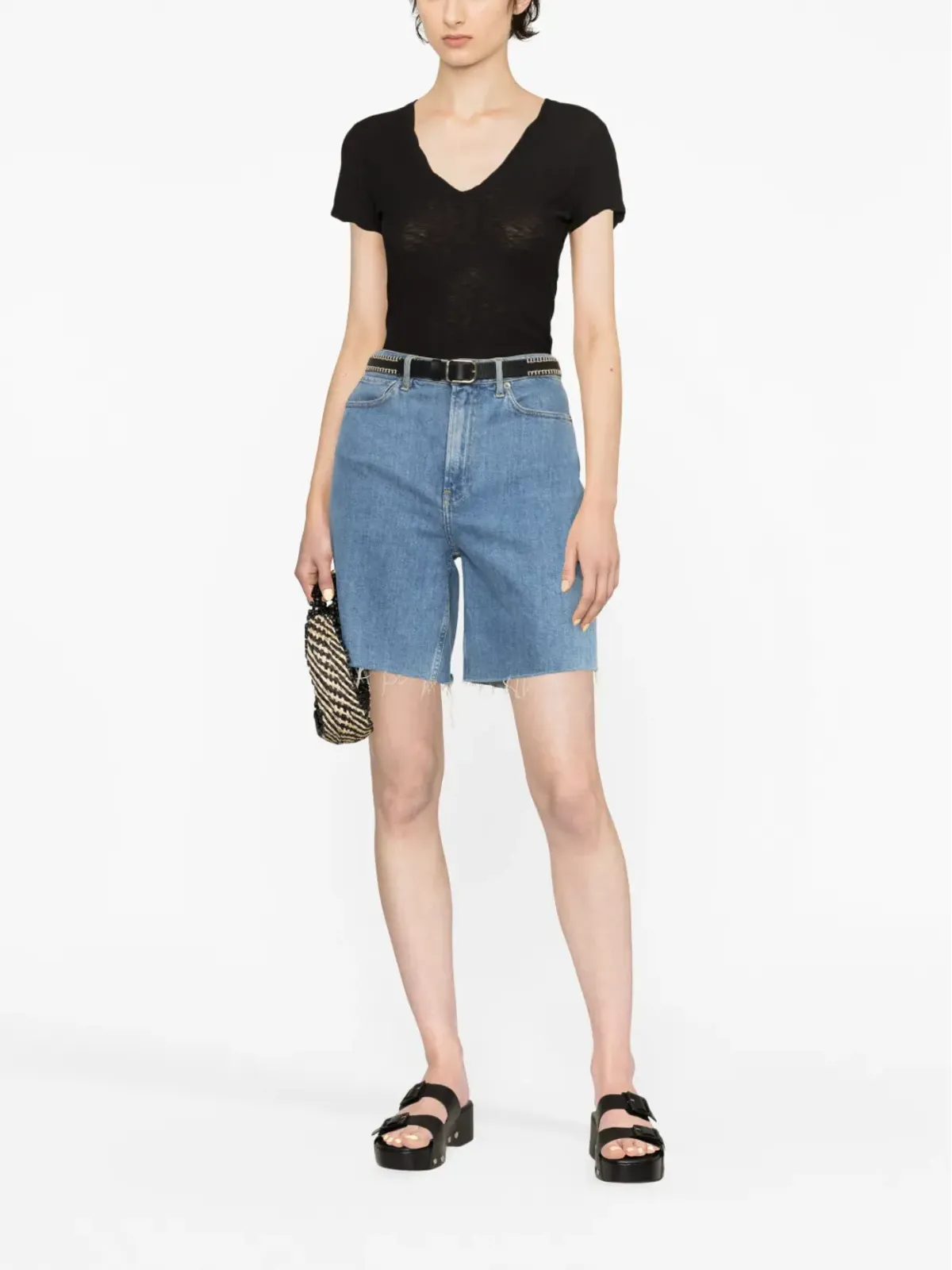 James Perse スラブコットンTシャツ - 画像2