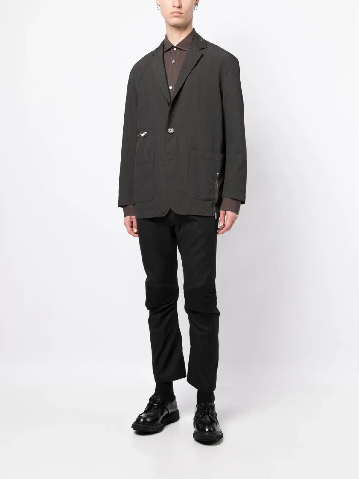 Junya Watanabe MAN ウール クロップドパンツ - 画像2