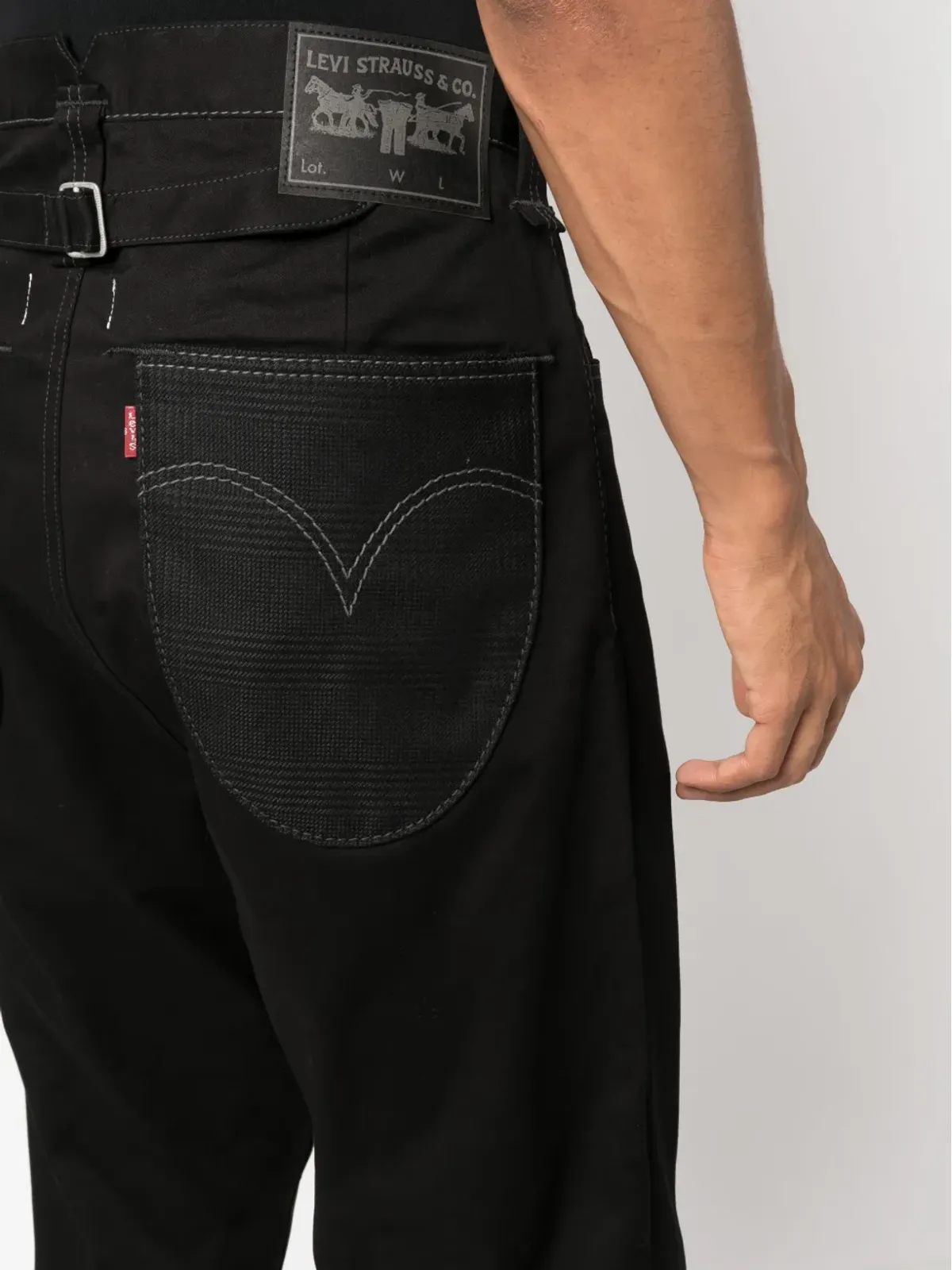 Junya Watanabe MAN × Levi's ミッドライズ クロップドパンツ - 画像5