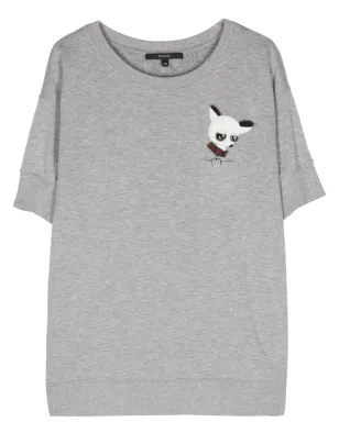 Gucci Pre-Owned 2000年代 パッチディテール Tシャツ - サムネイル1