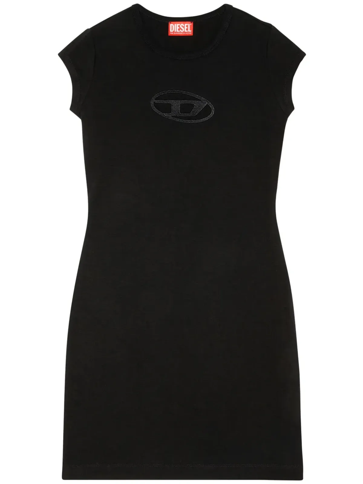 Diesel D-Angiel cut-out T-shirt minidress - Black - 画像2