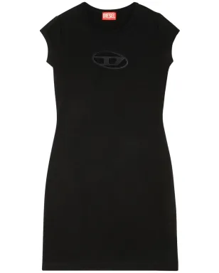 Diesel D-Angiel cut-out T-shirt minidress - Black - サムネイル2