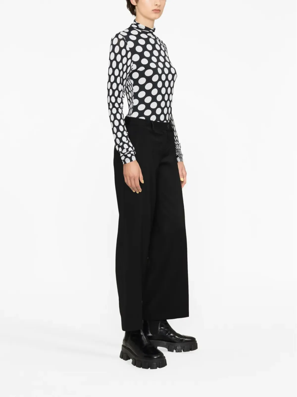 Christian Dior Pre-Owned クロップド テーラードパンツ - 画像3