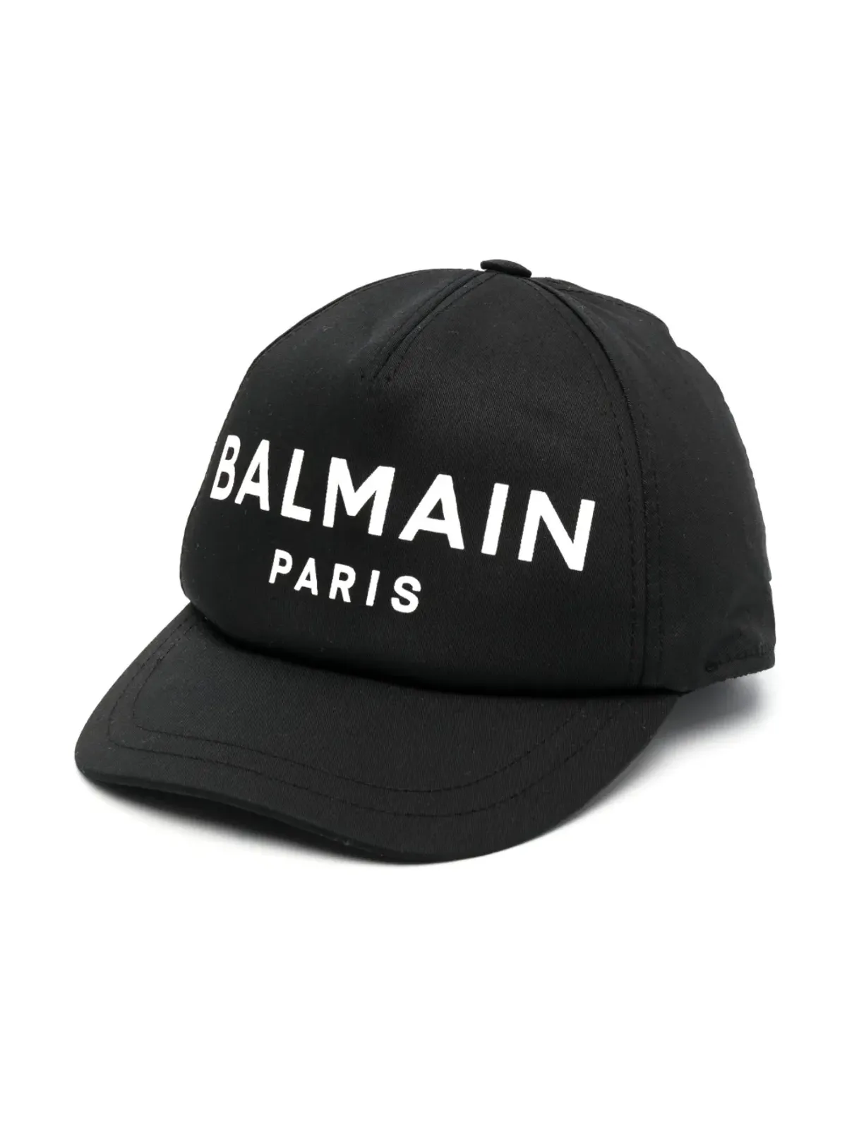 Balmain Kids ロゴプリント コットン キャップ - 画像1