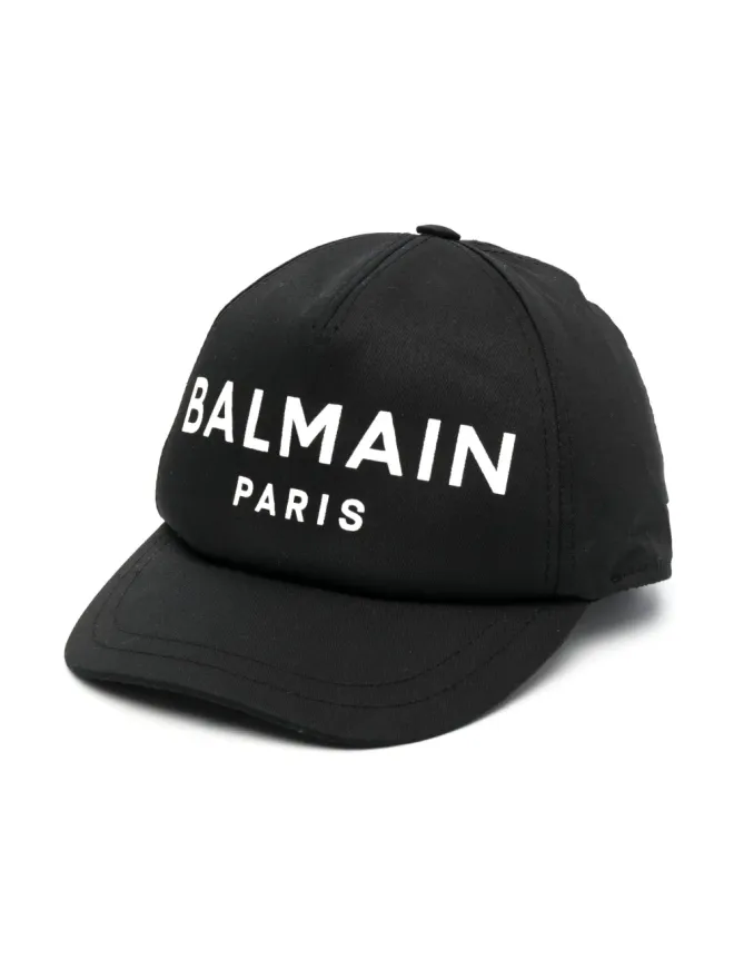 Balmain Kids Balmain Kids ロゴプリント コットン キャップの商品画像