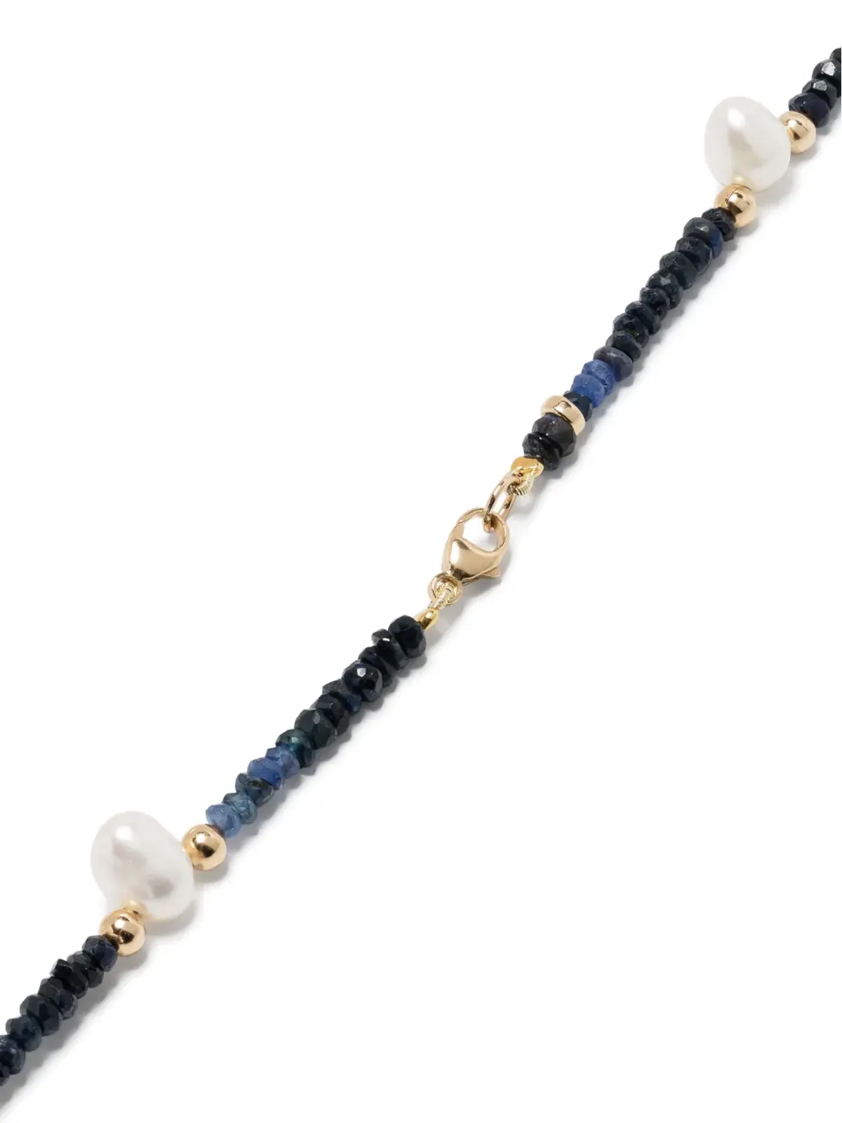 JIA JIA 14K イエローゴールド アリゾナサファイアと淡水パールのビーズ ネックレス - ブルー - 画像4