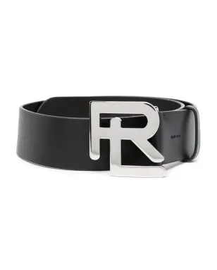 Ralph Lauren Collection ロゴ入りレザーベルト - サムネイル1