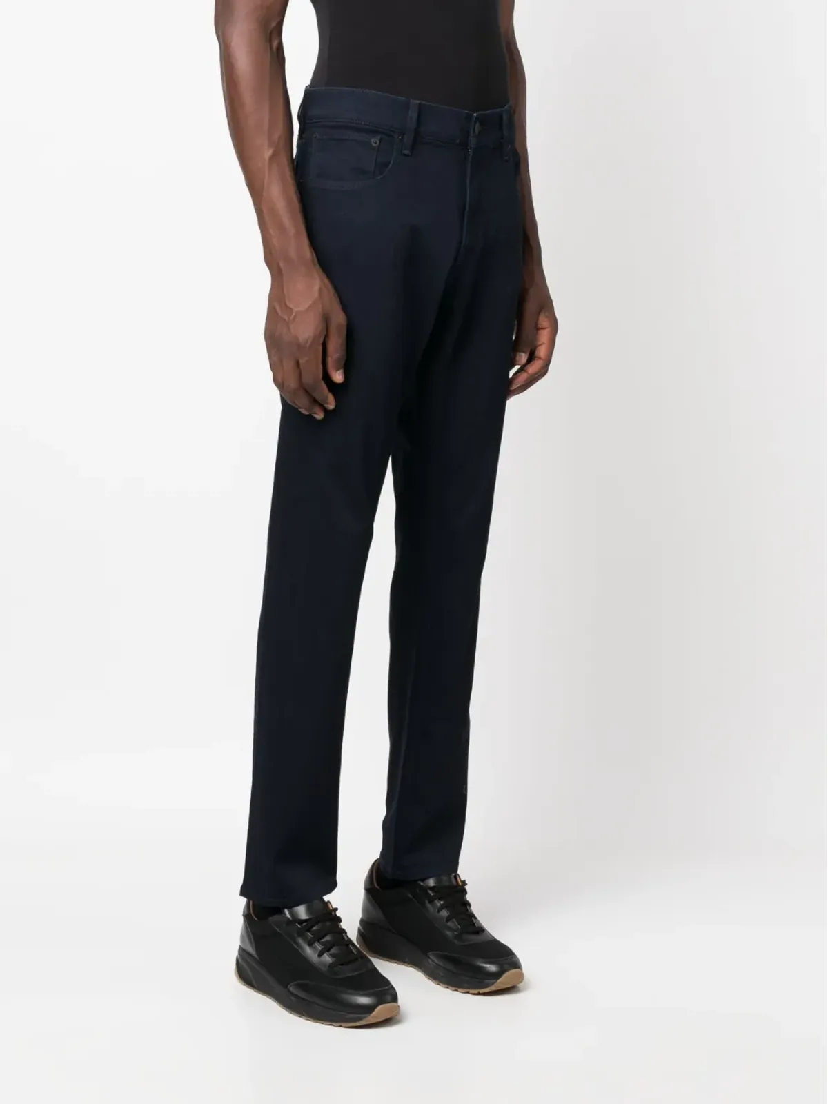 Ralph Lauren Purple Label ミッドライズ スリムフィット ジーンズ - 画像3