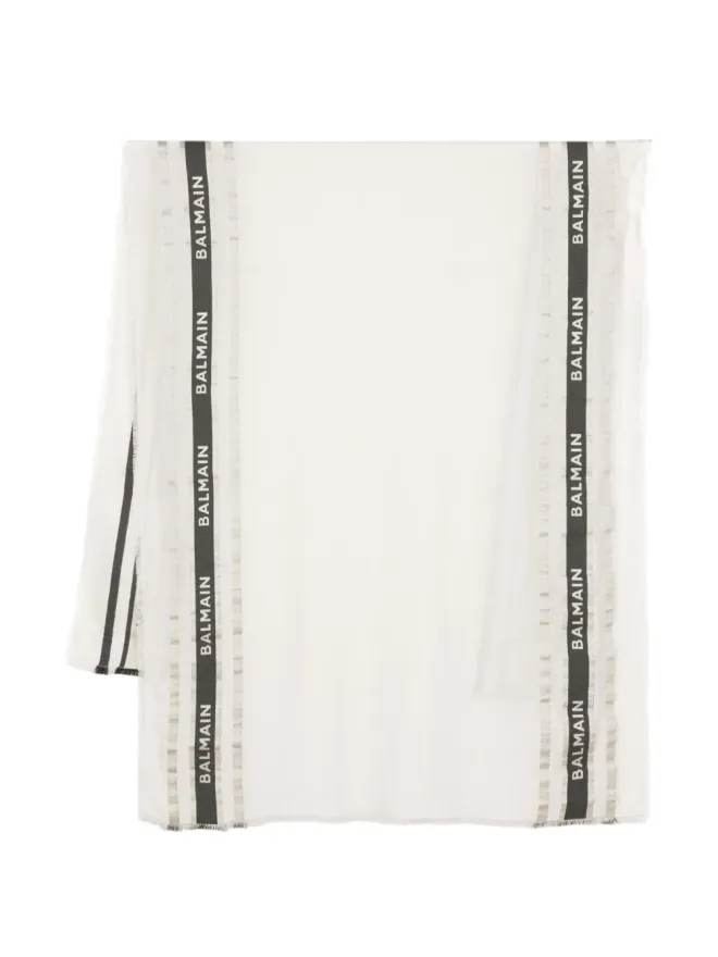 Balmain Kids Balmain Kids ロゴ入りスカーフの商品画像