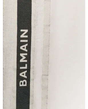 Balmain Kids ロゴ入りスカーフ - サムネイル2