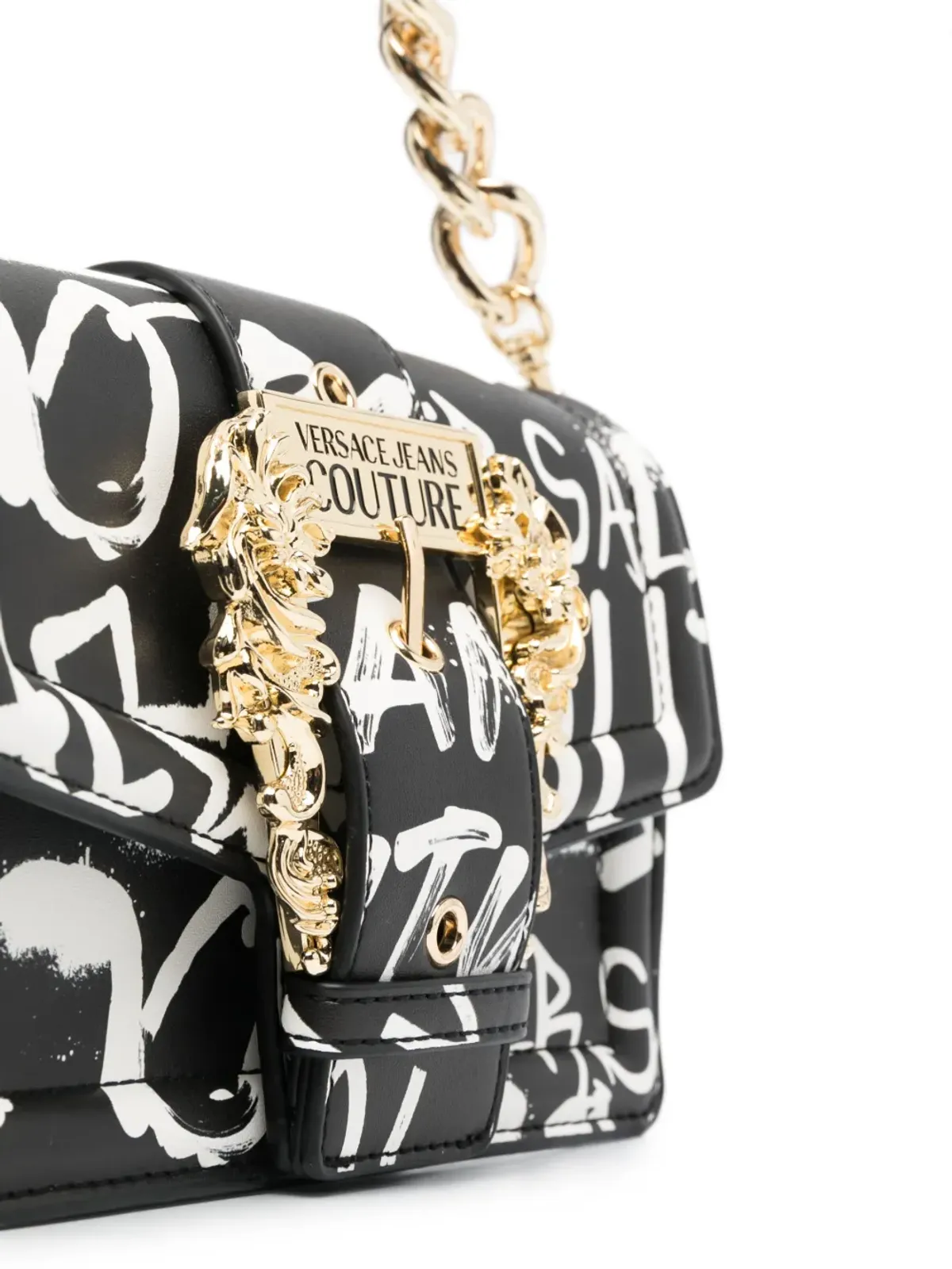 Versace Jeans Couture グラフィティプリント クロスボディバッグ - 画像5