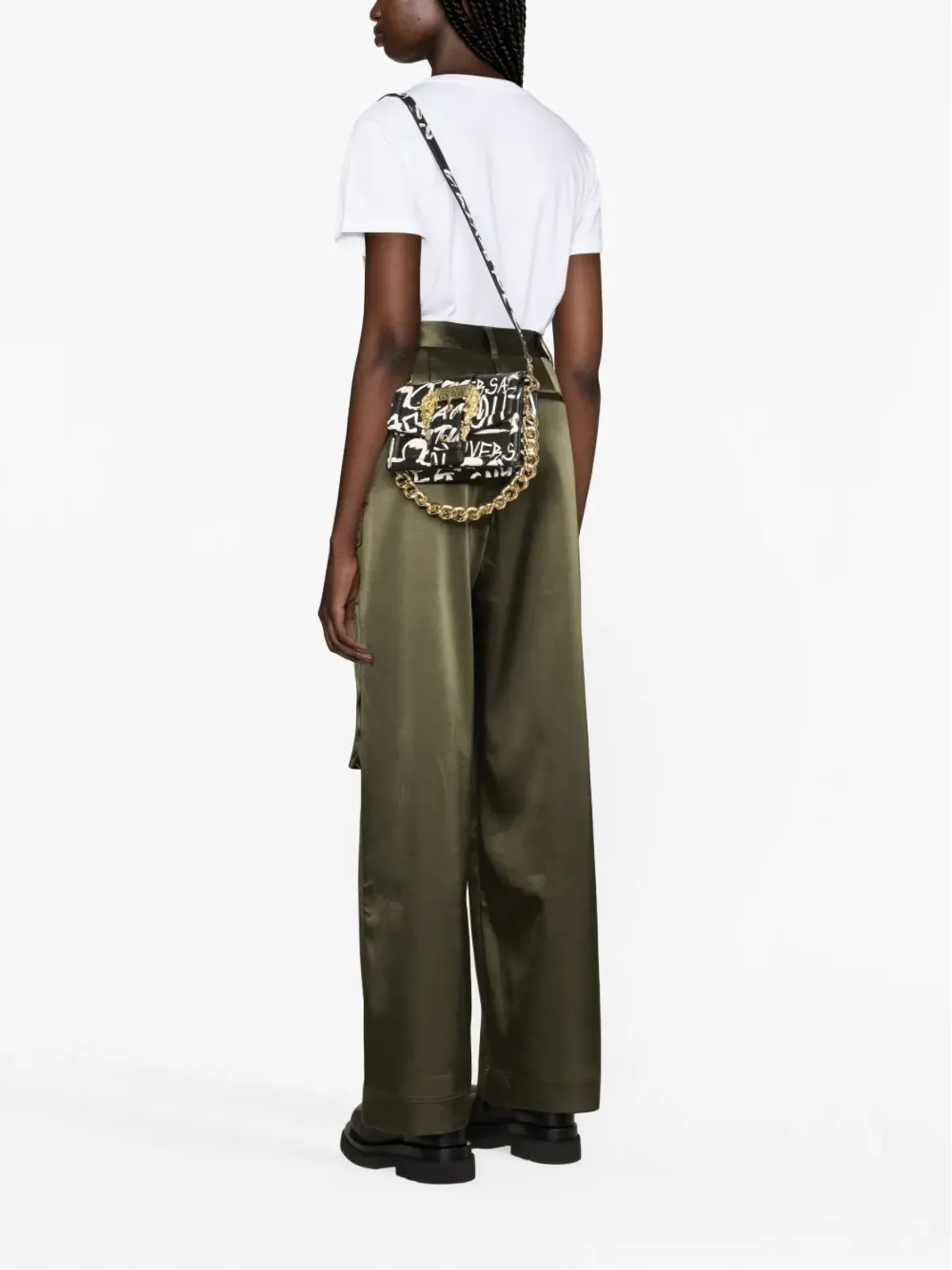 Versace Jeans Couture グラフィティプリント クロスボディバッグ - 画像2