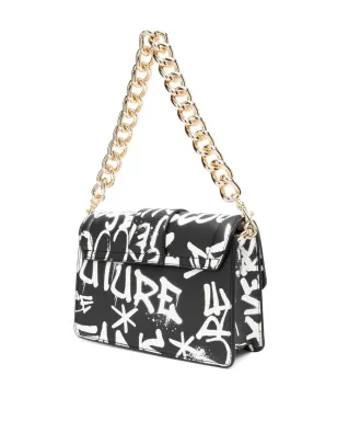 Versace Jeans Couture グラフィティプリント クロスボディバッグ - サムネイル4