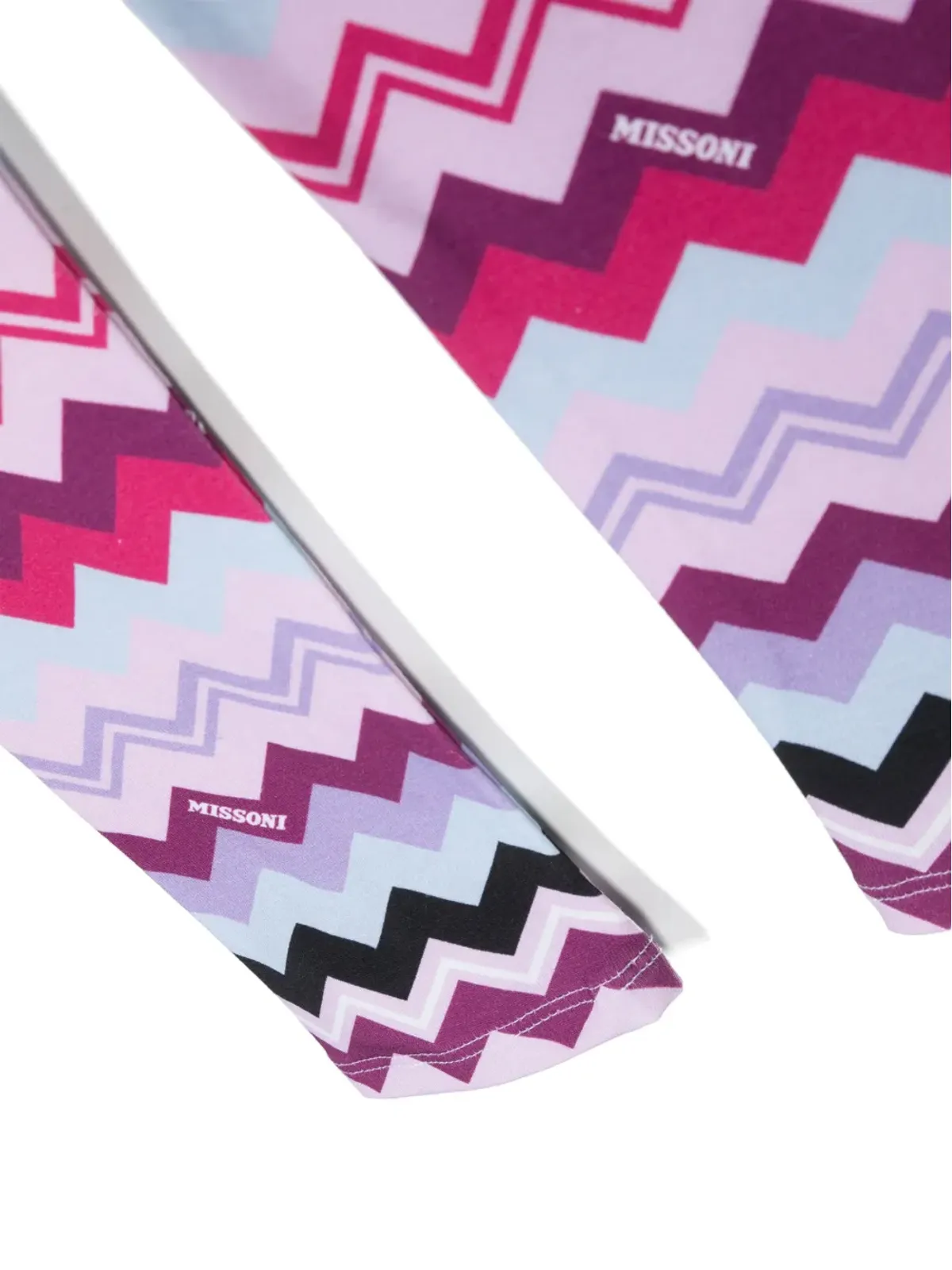 Missoni Kids ジグザグプリント ジャージーレギンス - 画像3