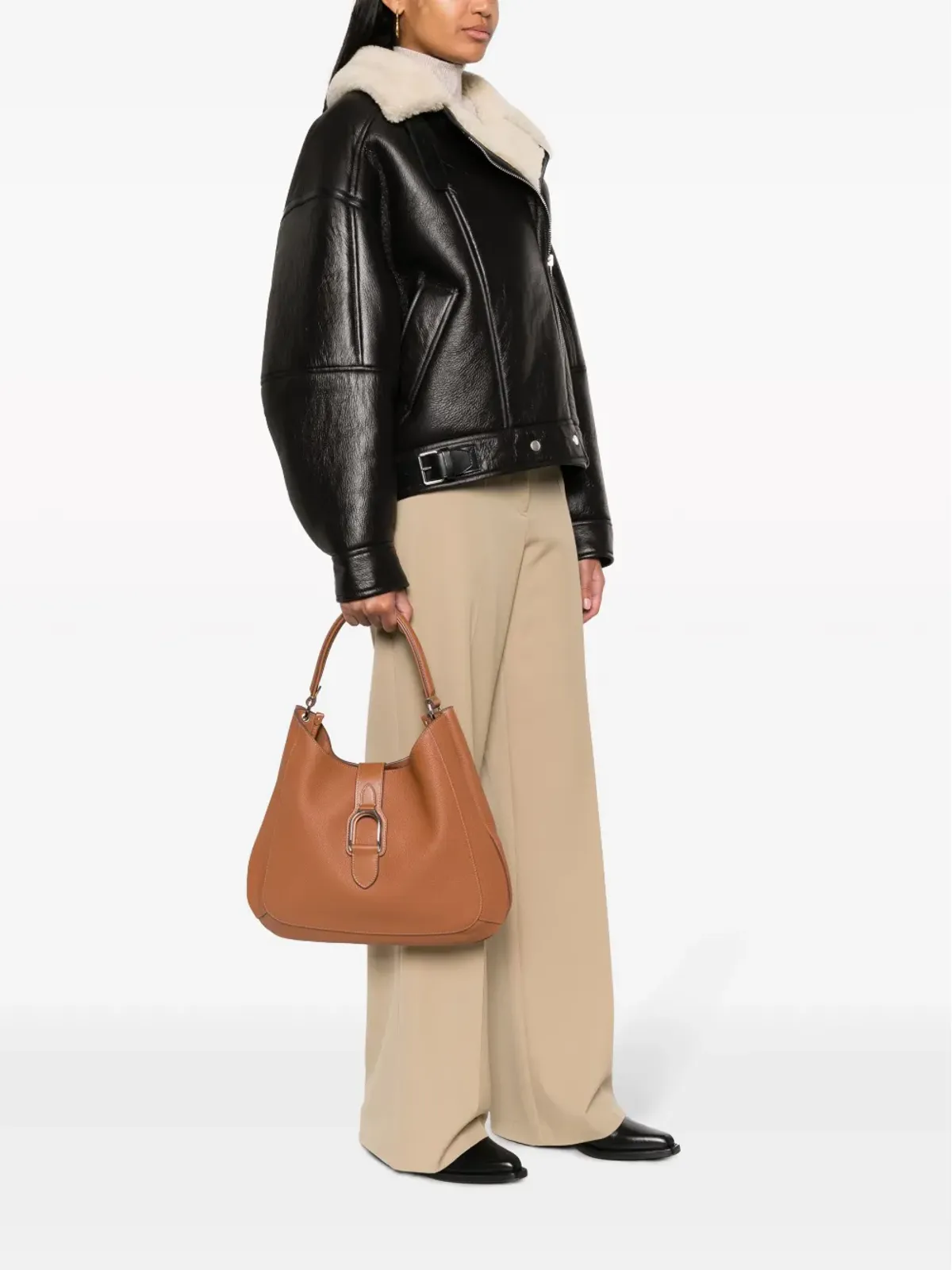 Ralph Lauren Collection ホーボーショルダーバッグ - 画像2