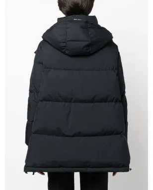 Herno ショートAラインパディッドフードコート - サムネイル4
