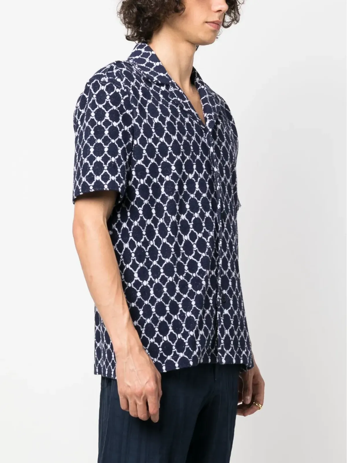 Orlebar Brown Howell Geo半袖シャツ - 画像3
