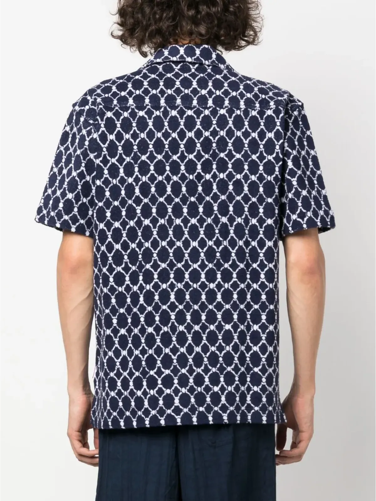Orlebar Brown Howell Geo半袖シャツ - 画像4