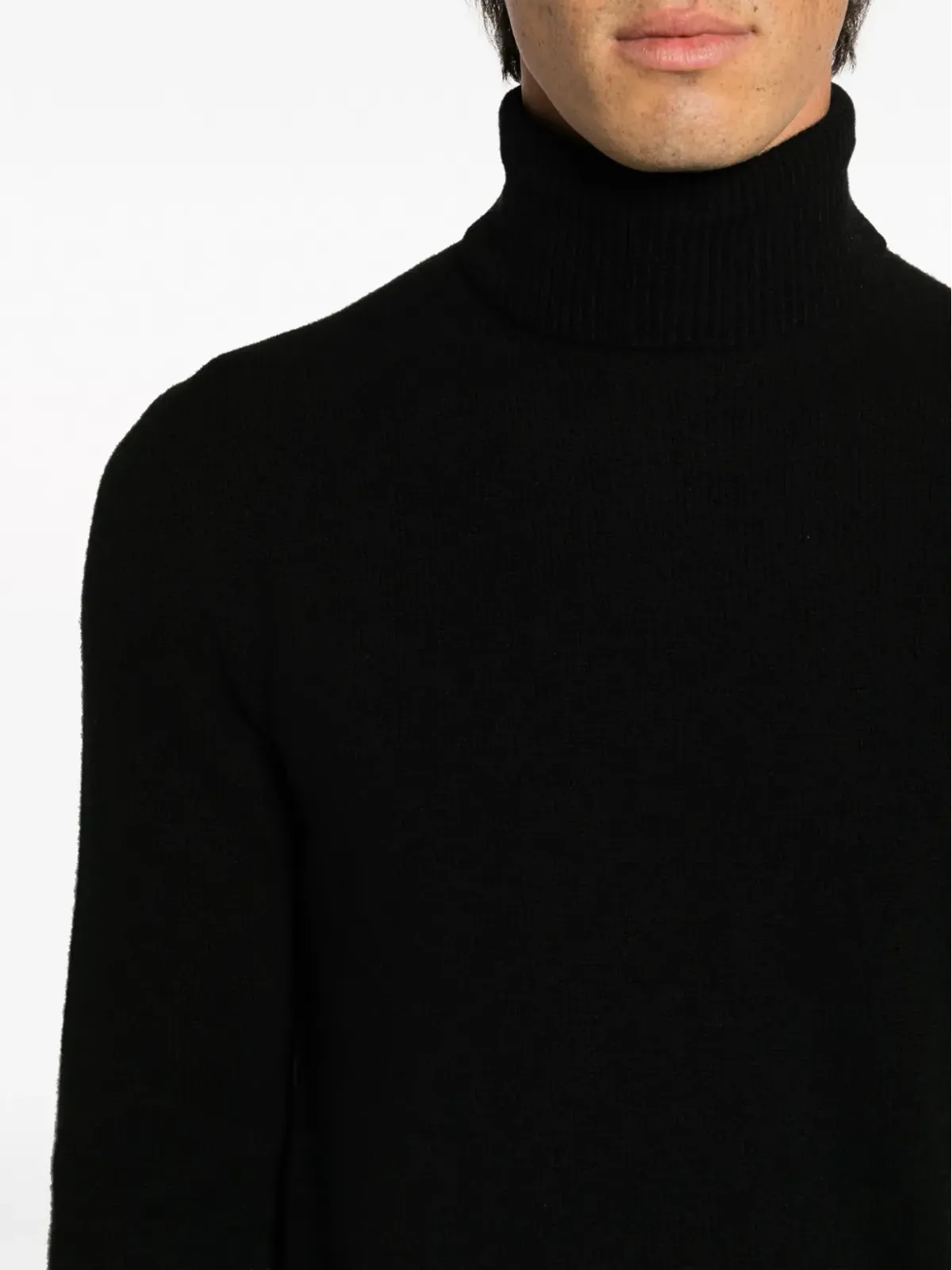 Ralph Lauren Purple Label ロールネック長袖カシミヤセーター - 画像5